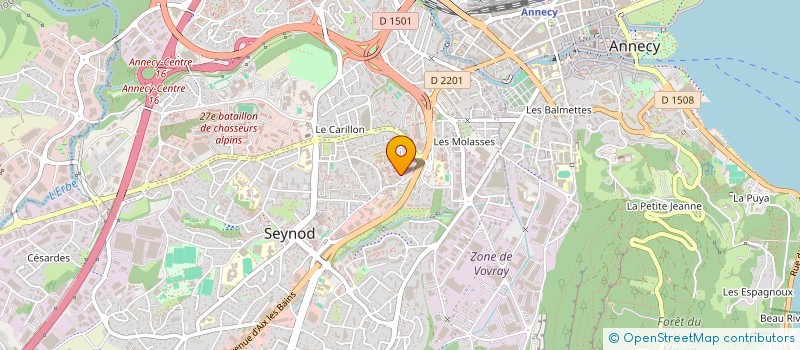 localisation de l'entreprise 938 434 602  à ANNECY