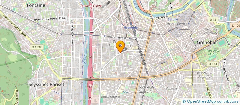 localisation de l'entreprise 938 449 550   SEYSSINET-PARISET