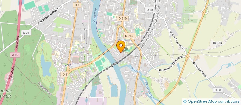 localisation de l'entreprise 938 451 390   CHATELLERAULT