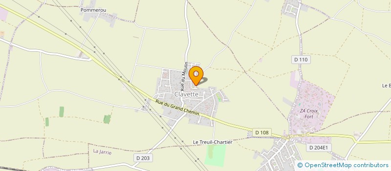 localisation de l'entreprise 938 458 270   CLAVETTE