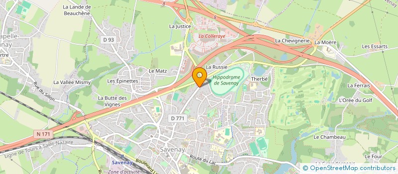 localisation de l'entreprise 938 461 027   SAVENAY