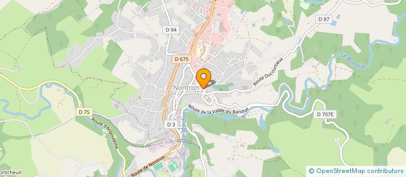 localisation de l'entreprise 938 466 117   NONTRON