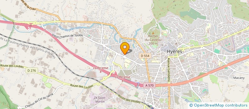 localisation de l'entreprise 938 467 933   HYERES