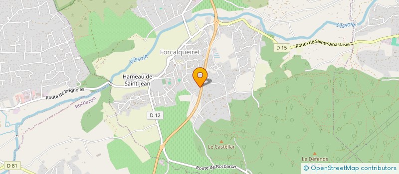 localisation de l'entreprise 938 477 429   FORCALQUEIRET