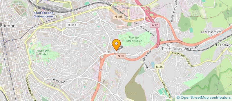 localisation de l'entreprise 938 499 803   SAINT-ETIENNE