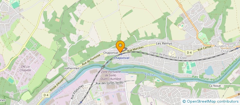 localisation de l'entreprise 938 529 492   AUVERS-SUR-OISE