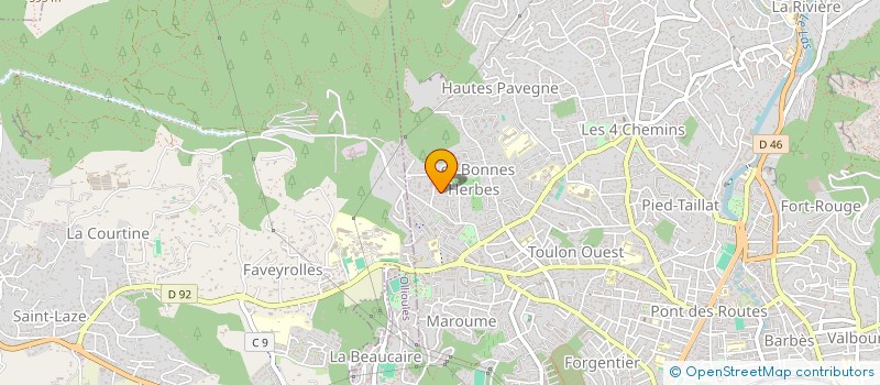 localisation de l'entreprise 938 532 710 à TOULON
