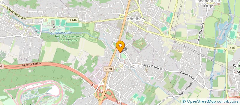 localisation de l'entreprise 938 562 840 à LINAS