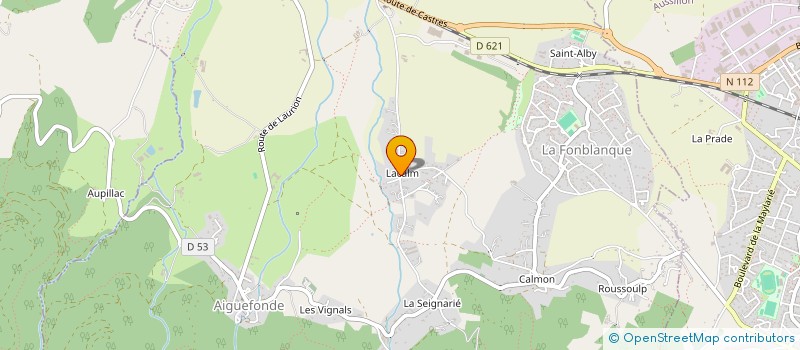 localisation de l'entreprise 938 573 144   AIGUEFONDE