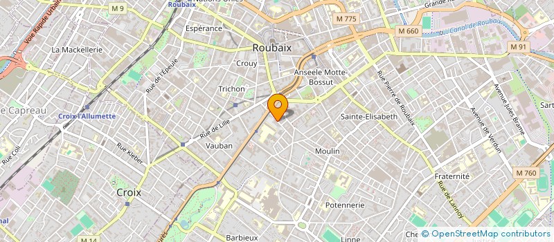 localisation de l'entreprise 938 576 410   ROUBAIX