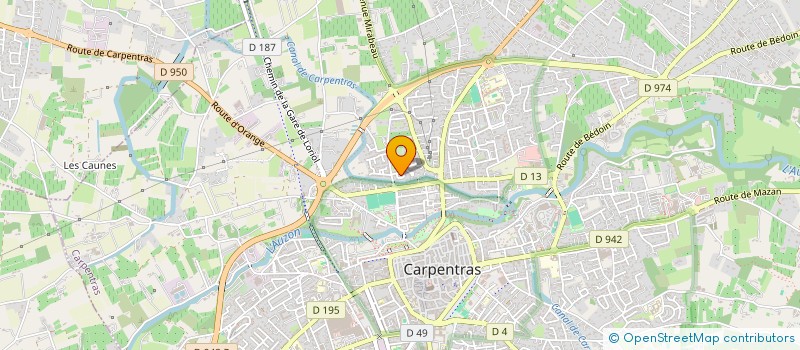 localisation de l'entreprise 938 579 216   CARPENTRAS