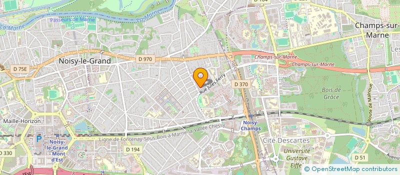 localisation de l'entreprise 938 579 307   NOISY-LE-GRAND