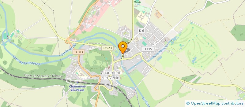 localisation de l'entreprise 938 591 484   CERGY