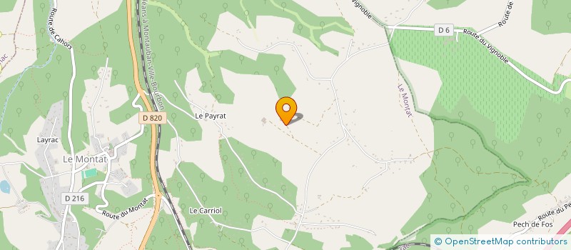 localisation de l'entreprise 938 602 067   LABASTIDE-MARNHAC