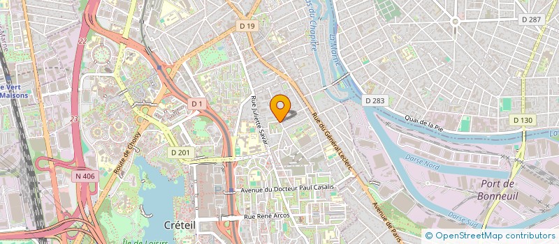 localisation de l'entreprise 938 608 221   CRETEIL