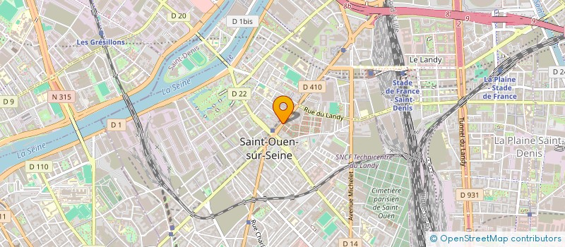 localisation de l'entreprise 938 620 234 à SAINT-OUEN-SUR-SEINE
