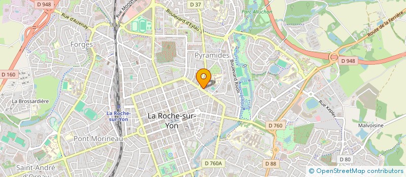 localisation de l'entreprise 938 641 164 à LA ROCHE-SUR-YON