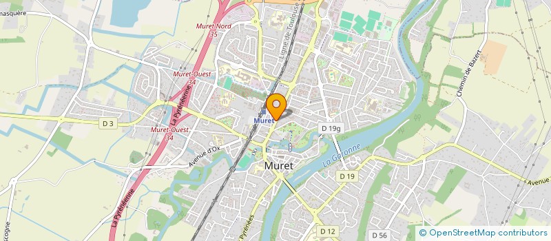 localisation de l'entreprise 938 673 381   MURET