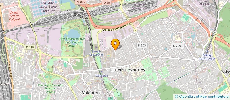 localisation de l'entreprise 938 688 892   LIMEIL-BREVANNES