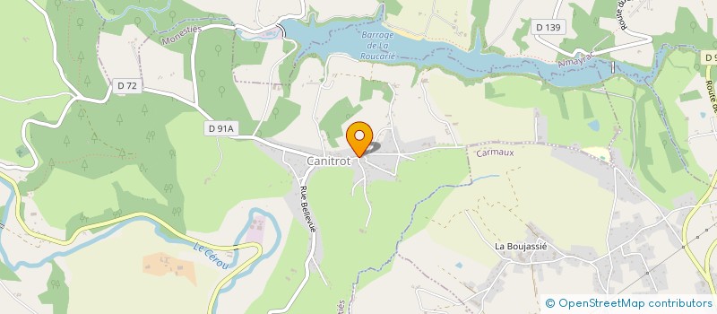 localisation de l'entreprise 938 713 849 à MONESTIES