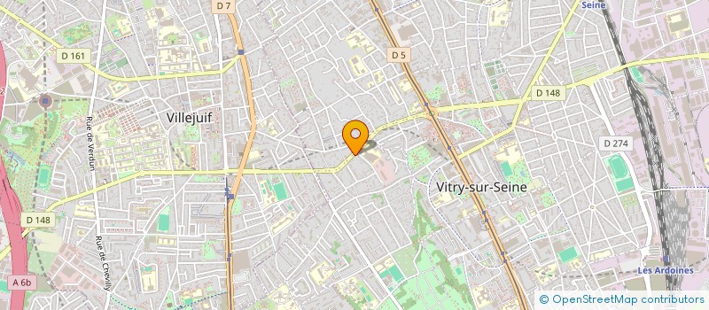localisation de l'entreprise 938 717 840  à VITRY-SUR-SEINE