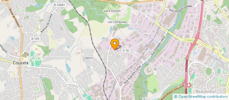 localisation de l'entreprise 938 736 022 à LIMOGES