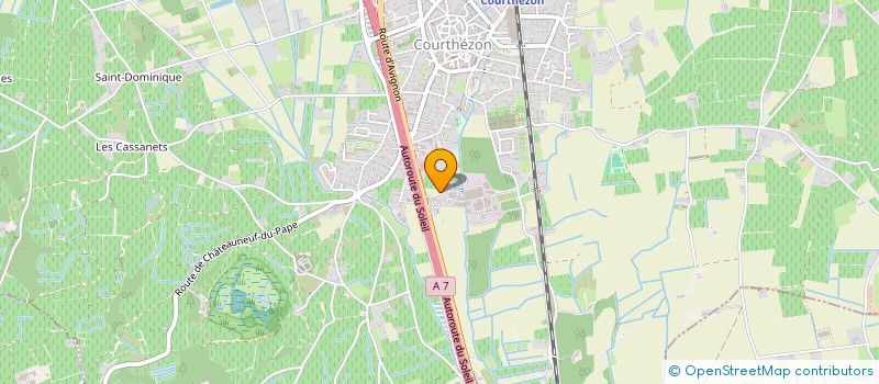 localisation de l'entreprise 938 740 735   COURTHEZON