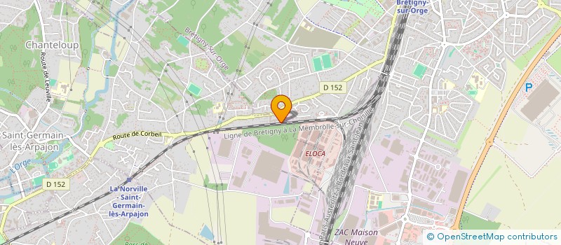 localisation de l'entreprise 938 749 389   SAINT-GERMAIN-LES-ARPAJON
