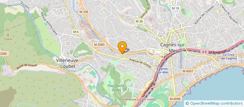 localisation de l'entreprise 938 774 999 à CAGNES-SUR-MER