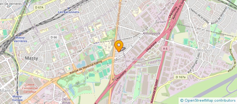 localisation de l'entreprise 938 782 711 à MASSY