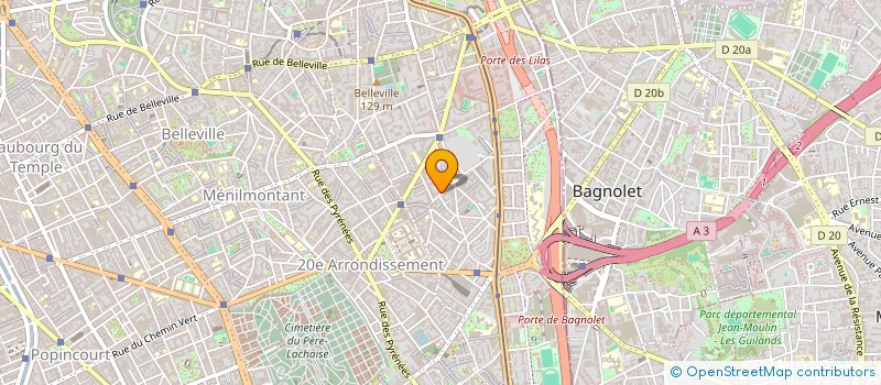 localisation de l'entreprise 938 804 549   PARIS