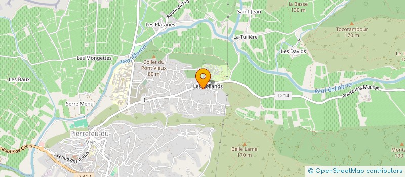 localisation de l'entreprise 938 810 058   PIERREFEU-DU-VAR