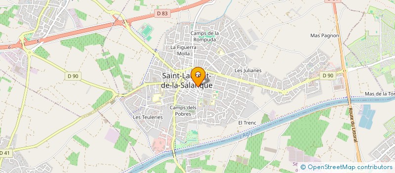 localisation de l'entreprise 938 813 433   SAINT-LAURENT-DE-LA-SALANQUE