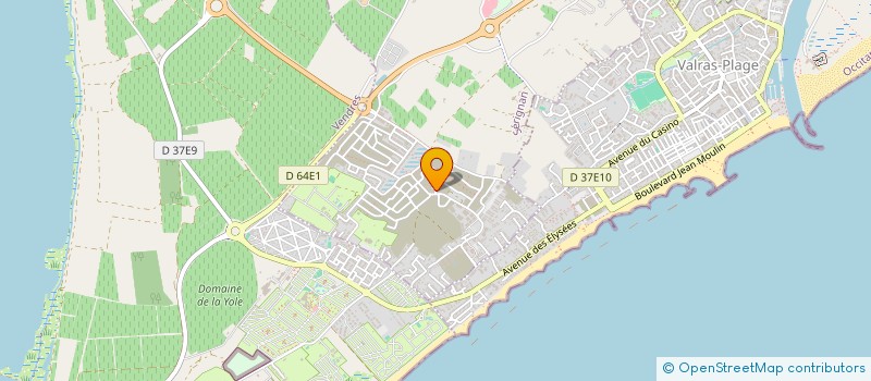 localisation de l'entreprise 938 814 340   SERIGNAN