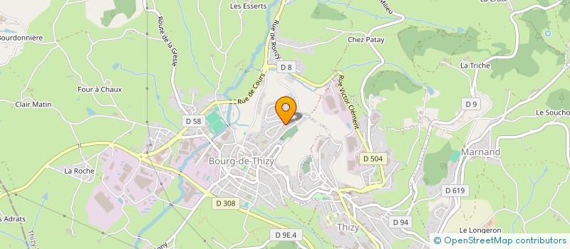 localisation de l'entreprise 938 825 270   THIZY-LES-BOURGS