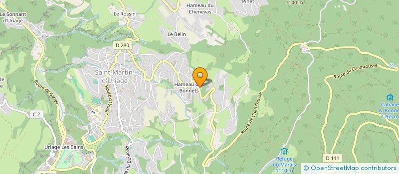 localisation de l'entreprise 938 838 307   SAINT-MARTIN-D'URIAGE