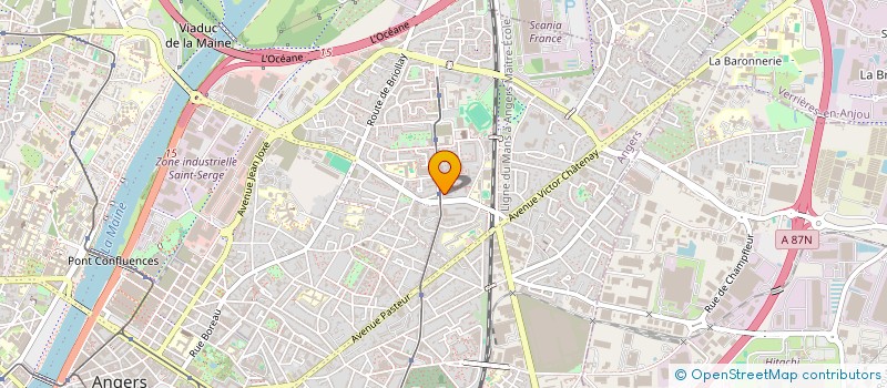 localisation de l'entreprise 938 839 834  à ANGERS