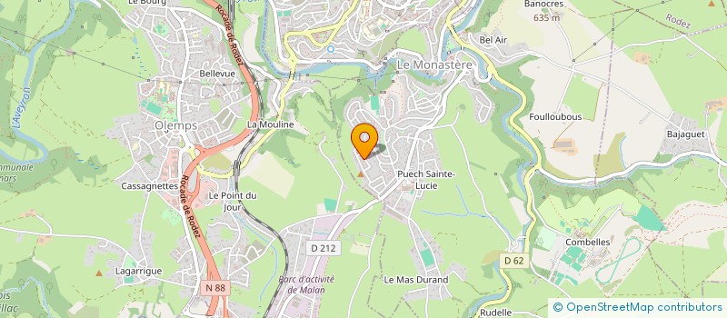 localisation de l'entreprise 938 842 002   LE MONASTERE