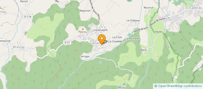 localisation de l'entreprise 938 844 651 à GANAC