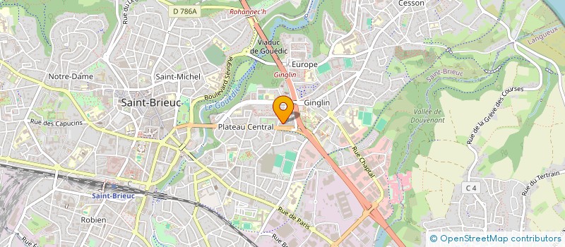 localisation de l'entreprise 938 888 872  à SAINT-BRIEUC