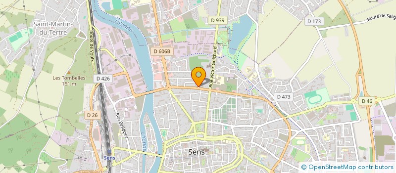 localisation de l'entreprise 938 899 648   SENS