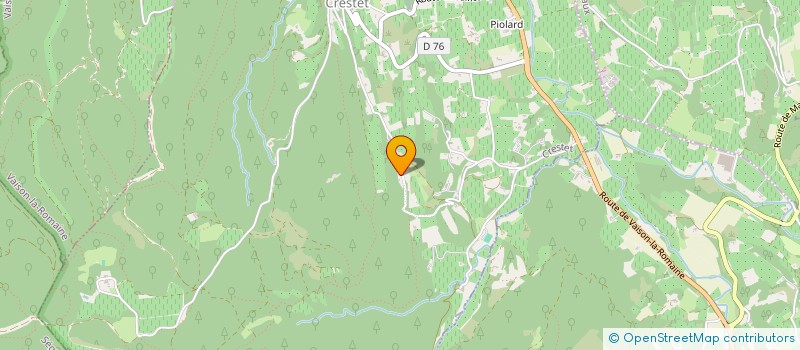 localisation de l'entreprise 938 935 749   CRESTET