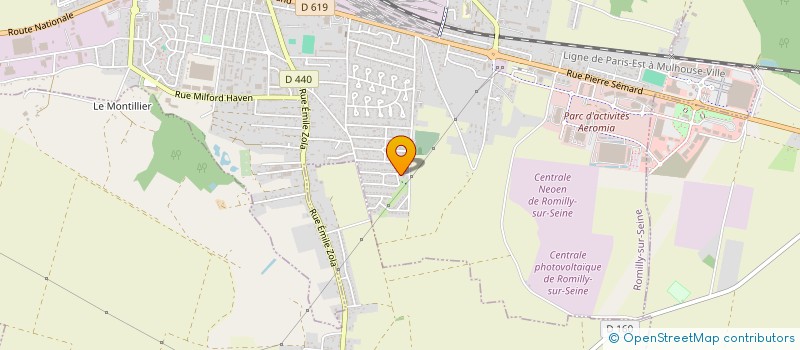 localisation de l'entreprise 938 940 301 à ROMILLY-SUR-SEINE
