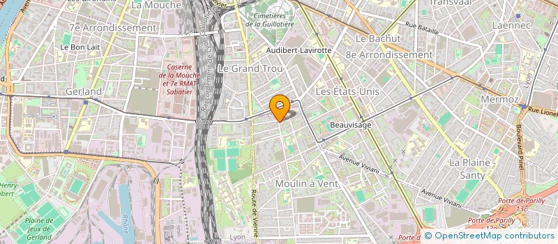 localisation de l'entreprise 938 960 390   VENISSIEUX