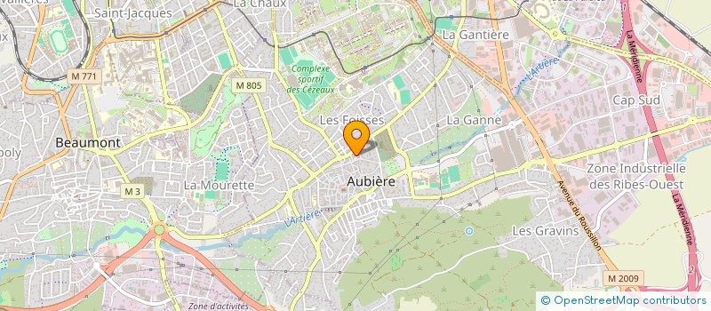 localisation de l'entreprise 938 986 593   AUBIERE