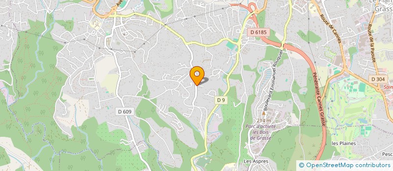 localisation de l'entreprise 939 011 284   GRASSE
