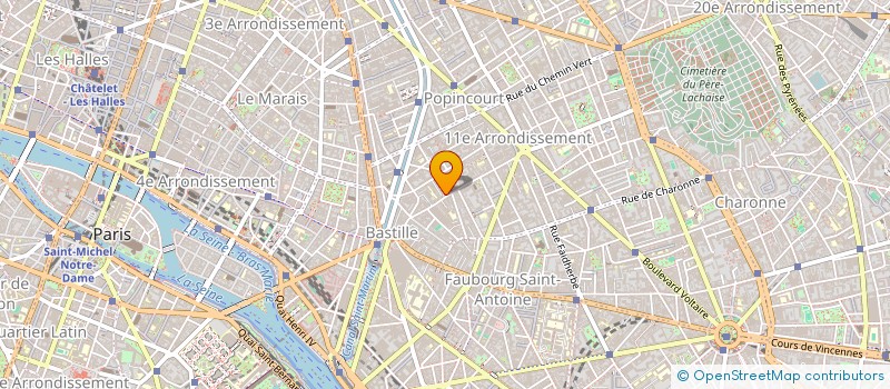 localisation de l'entreprise 939 011 920   PARIS