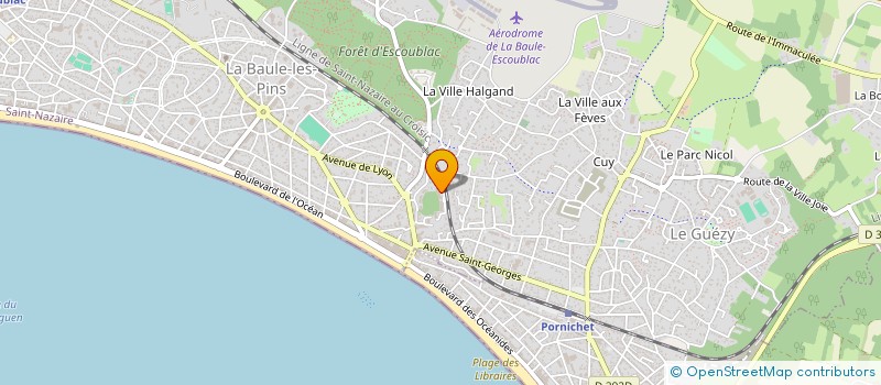 localisation de l'entreprise 939 076 907   LA BAULE-ESCOUBLAC