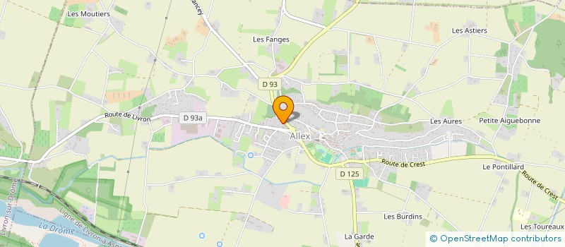 localisation de l'entreprise 939 102 190   ALLEX