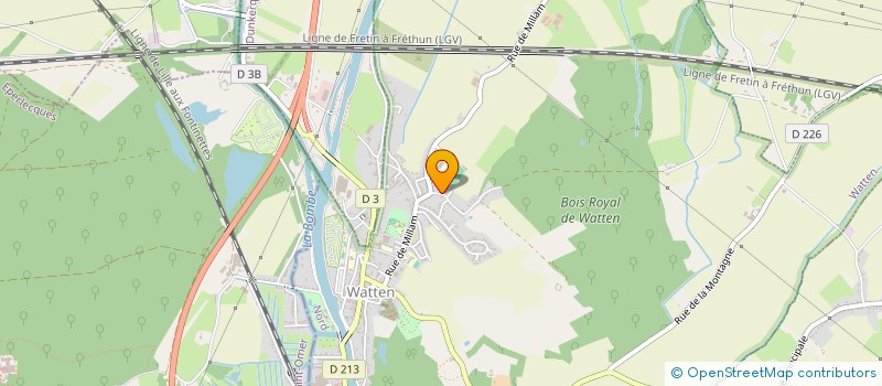 localisation de l'entreprise 939 123 022   WATTEN